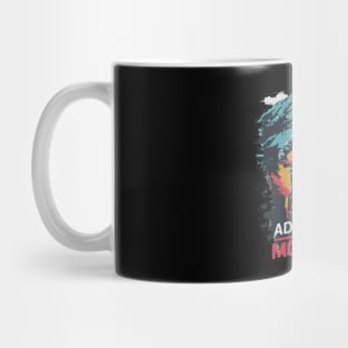 Adrenaline on the Mountain: Exclusive Mountain Biking Artwork Mug